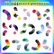 1000PCS LGBTQ+ Pride Month Stickers Roll – Rainbow Candy Worm Waterproof Vinyl Decals for Water Bottles, Laptops, Scrapbooks & Party Favors | Pride Flag Sticker Pack